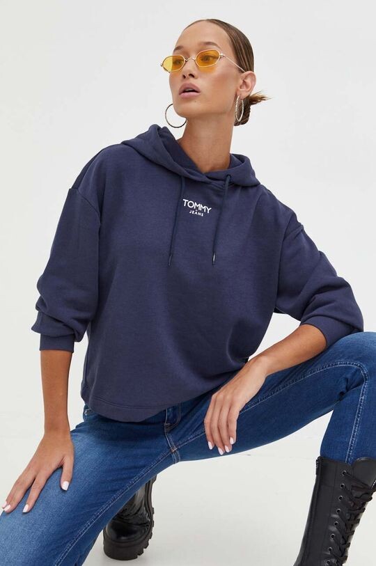 

Фуфайка Tommy Jeans, темно-синий