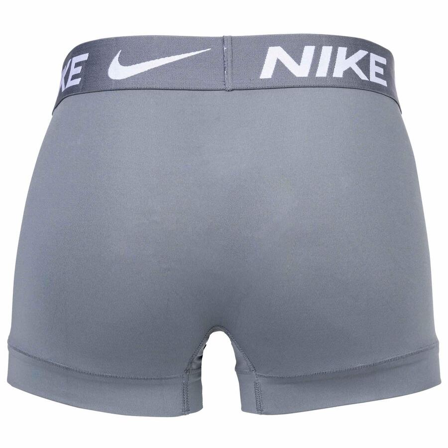 NIKE Мужские трусы-боксеры, комплект из 3 шт., эластичные, Dri-Fit Micro — фото 3