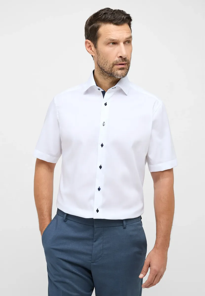 

Рубашка Eterna с короткими рукавами "MODERN FIT", белый