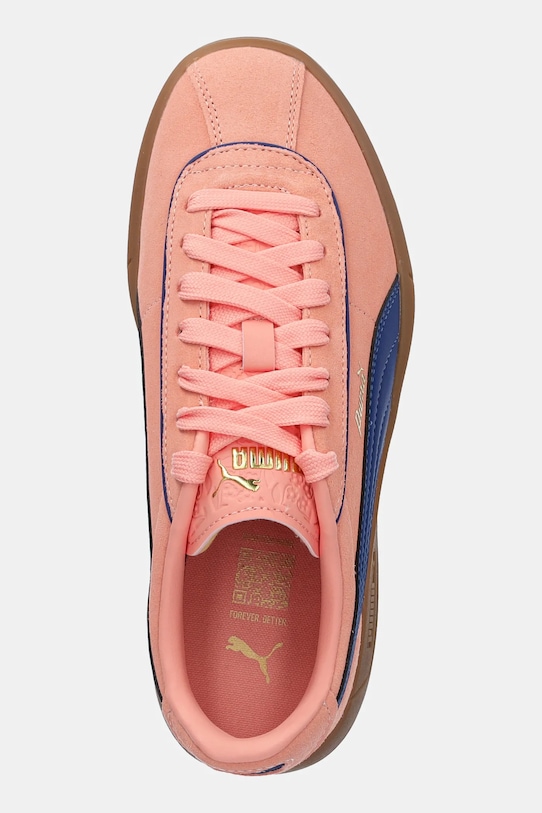 Кожаные кроссовки Club Klassika SD Puma, оранжевый — фото 4