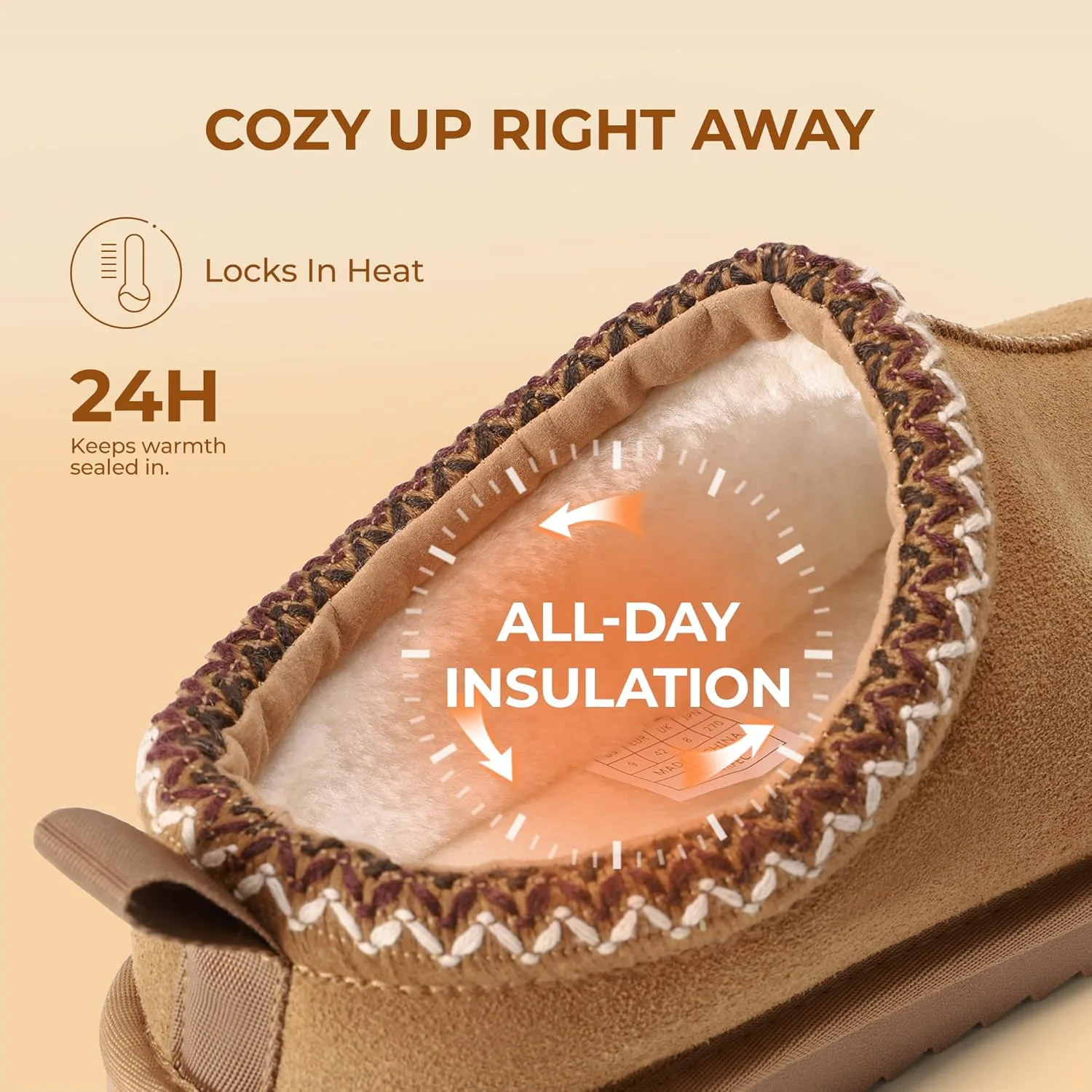 

Мужские пушистые уютные тапочки DREAM PAIRS из натуральной замши для дома и улицы, удобные зимние тапочки на память с мягкой меховой стелькой, теплые и милые, легко надеваются