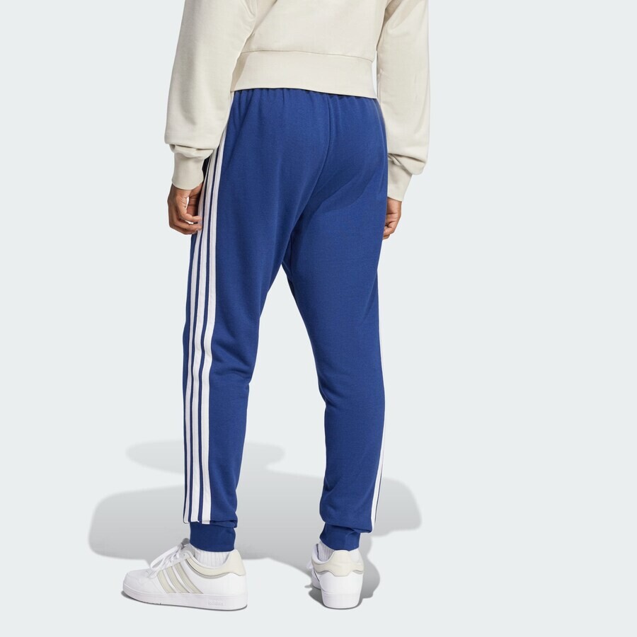 Длинные брюки ADIDAS SPORTSWEAR Tapered Workout Pants Essential, темно-синий — фото 4