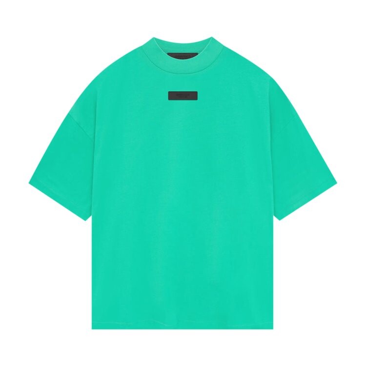 Футболка Fear Of God Essentials Fear of God Essentials Short-Sleeve 'Mint Leaf', зеленый — фото 2