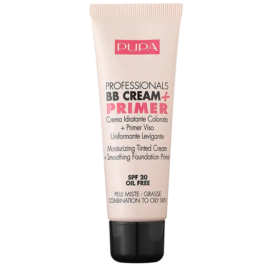 

Матирующий bb-крем 002 песок с spf20 для жирной и комбинированной кожи Pupa Bb Cream+Primer Oil Free, 50 мл