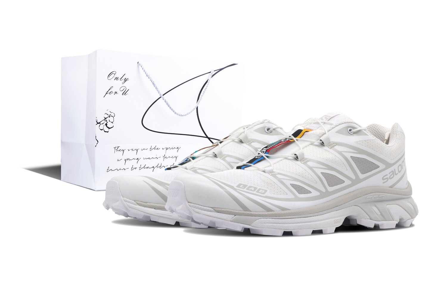 

XT-6 Кроссовки Lifestyle унисекс с низким верхом серый Salomon