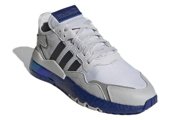 Кроссовки оригинальные nite jogger Adidas, серый — фото 3