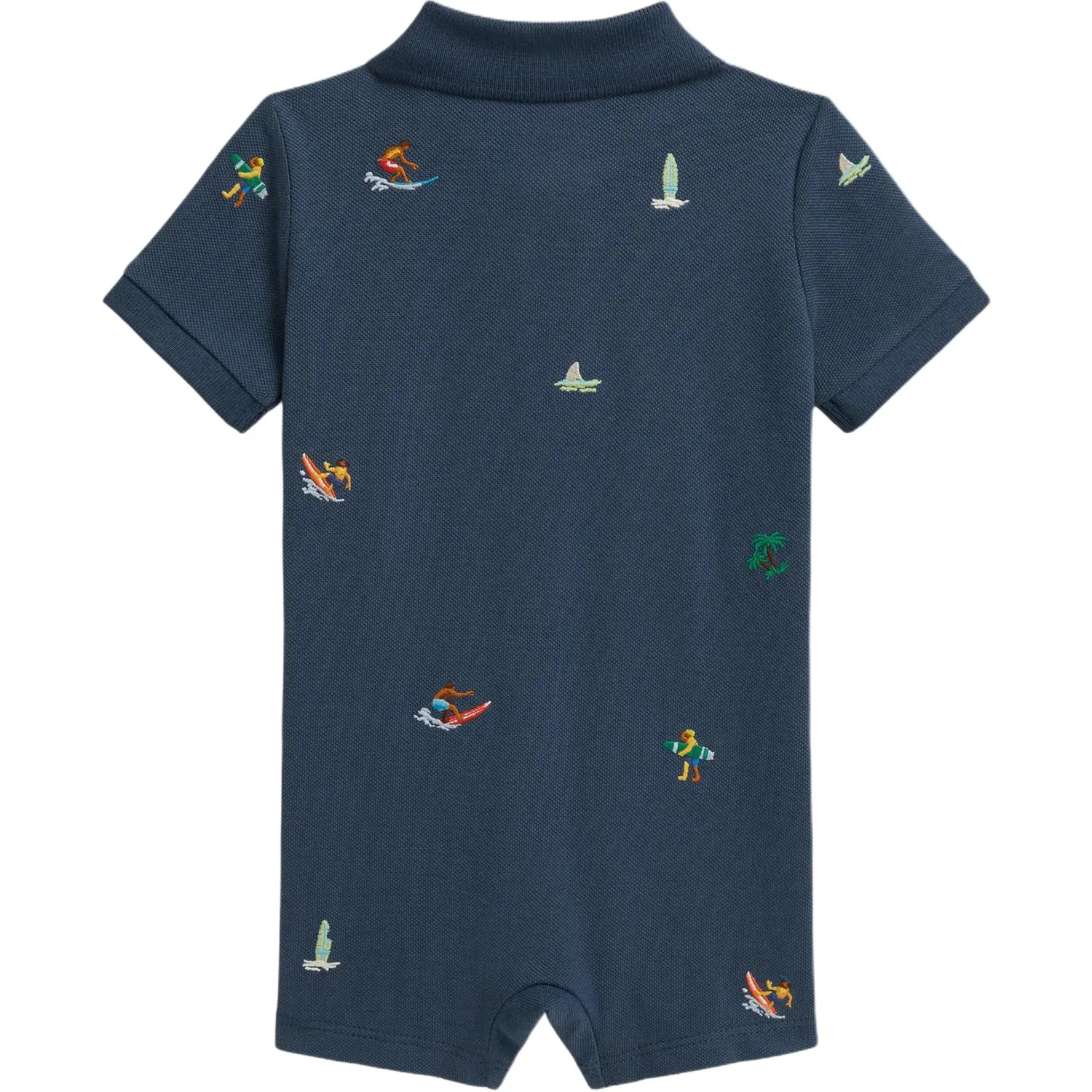 Комбинезон Polo Ralph Lauren для малышей, темно-синий — фото 3