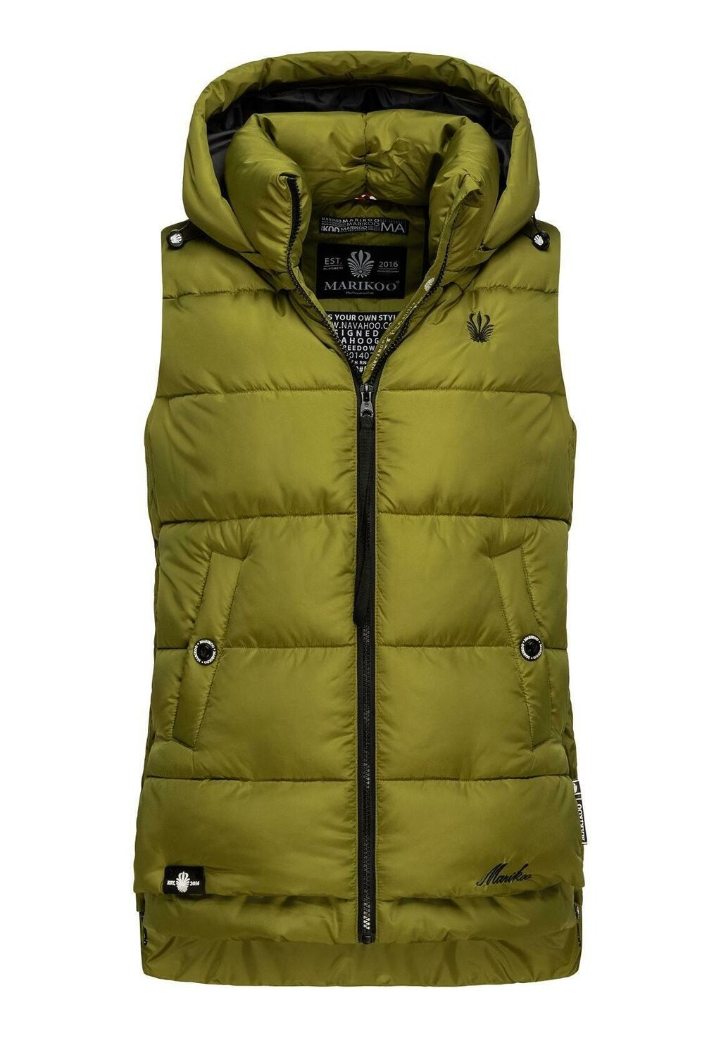

Жилет Marikoo ZARINAA, цвет Moss Green