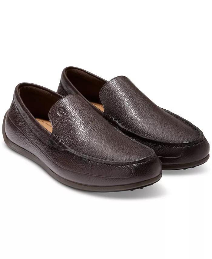 

Мужские венецианские лоферы для вождения Sullivan Grand Cole Haan, коричневый