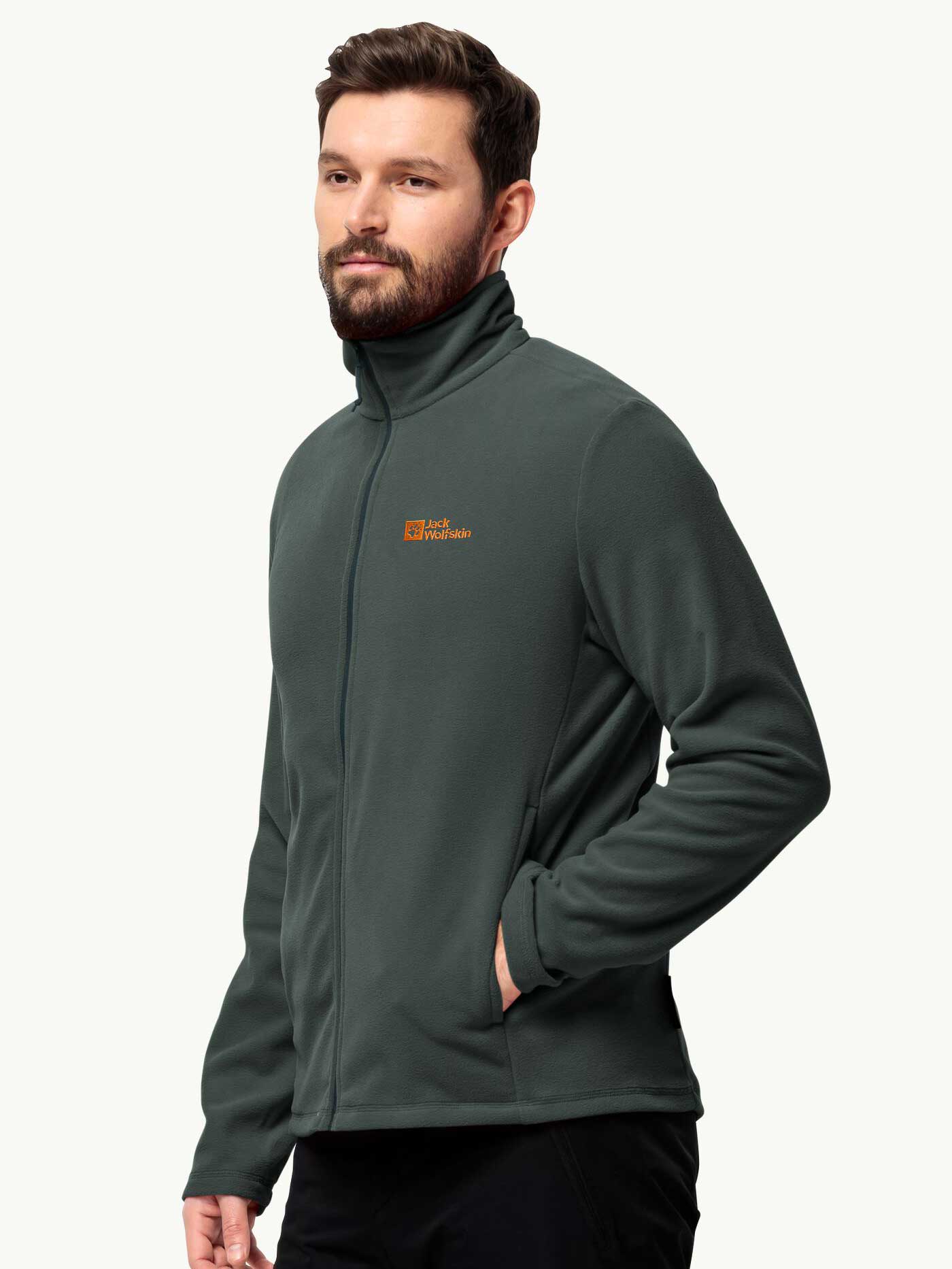 

Толстовка Jack Wolfskin TAUNUS FZ M, зеленый