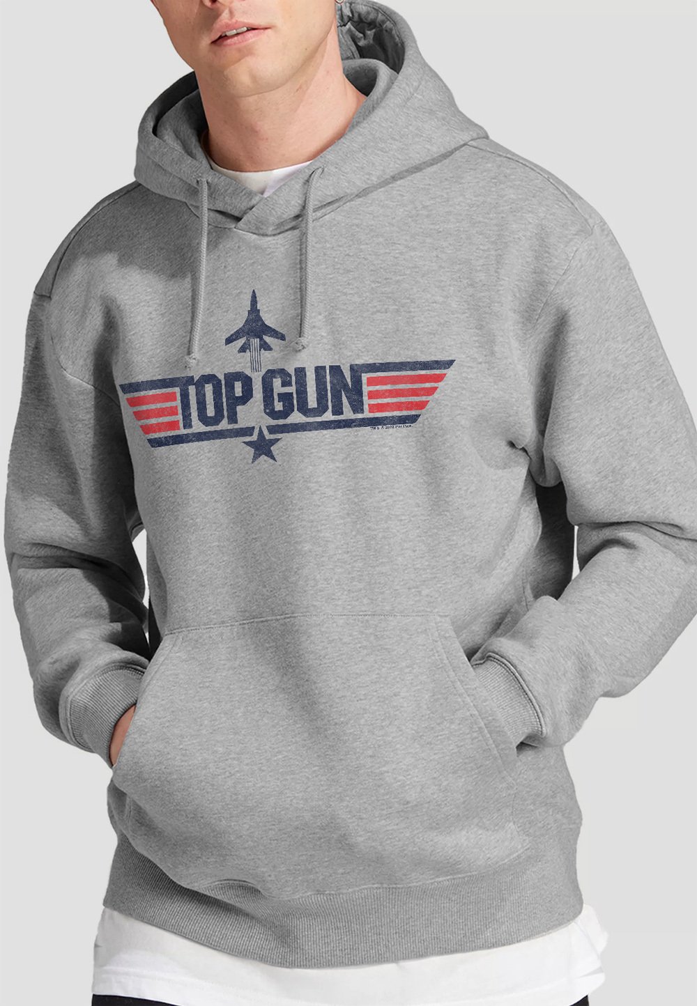 

Толстовка TOP GUN LOGO GREY Cotton Soul, серый