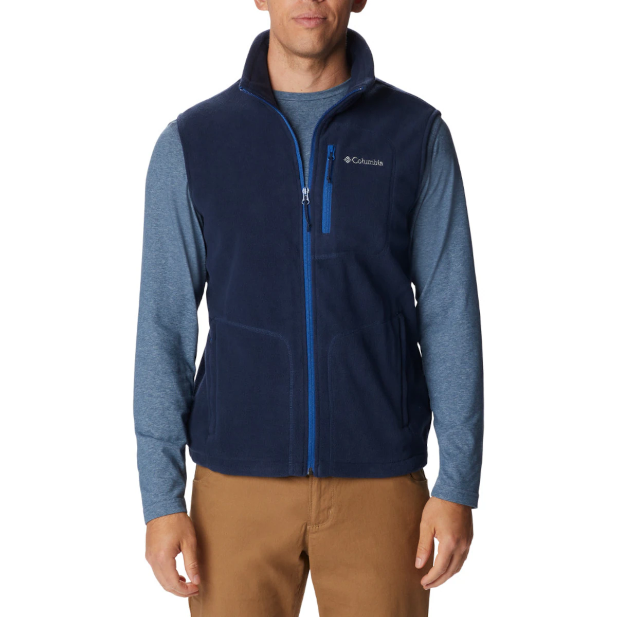 

Мужская флисовая кофта Columbia Fast Trek, синий