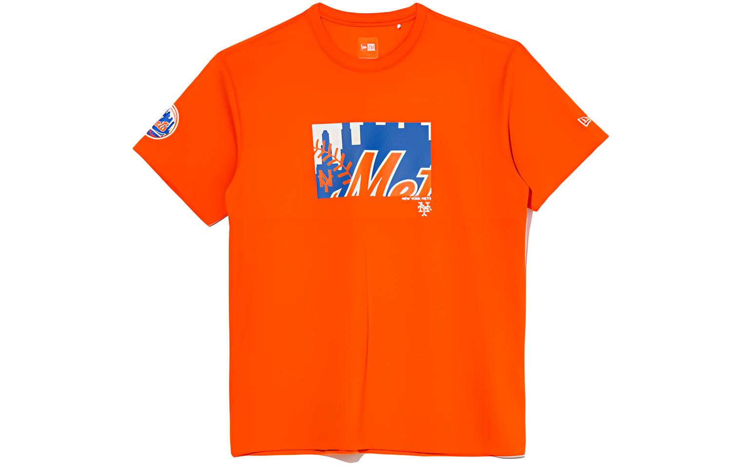 

Футболка FW21 мужская Orange New Era, оранжевый