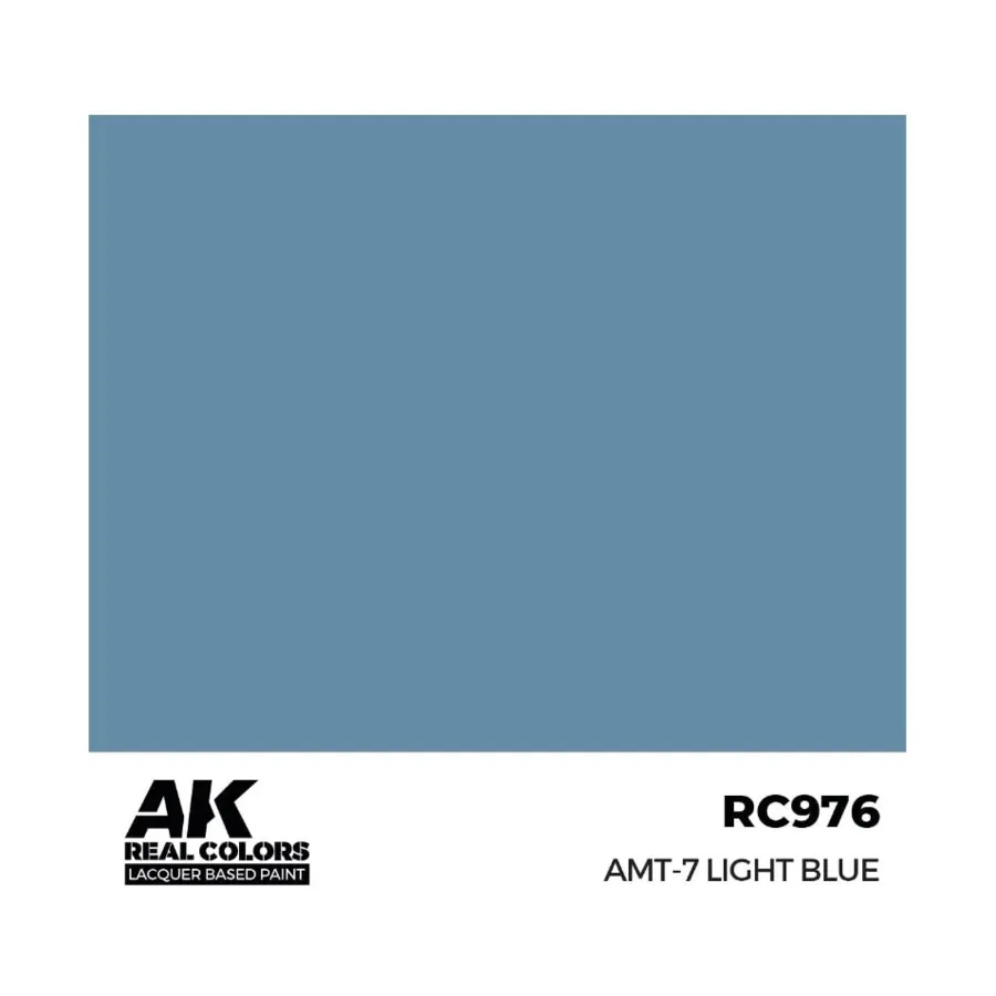 

АТМ-7 Голубой, Paint - Real Color, Dropper Bottles (AK-Interactive)