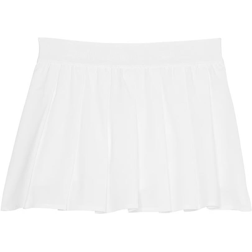 

Victoria's Secret Женская повседневная короткая юбка из розовой технической ткани с плиссировкой, белого/цвета слоновой кости
