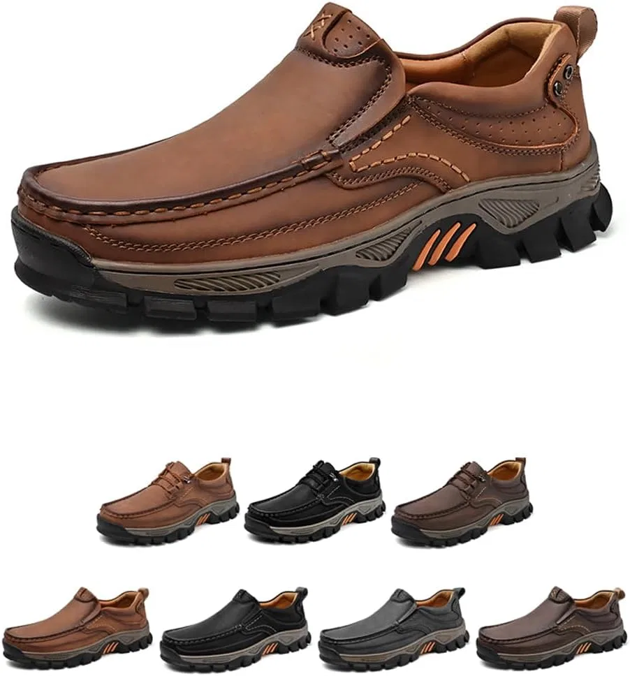 Лоферы мужские, водонепроницаемые, Light Brown a
