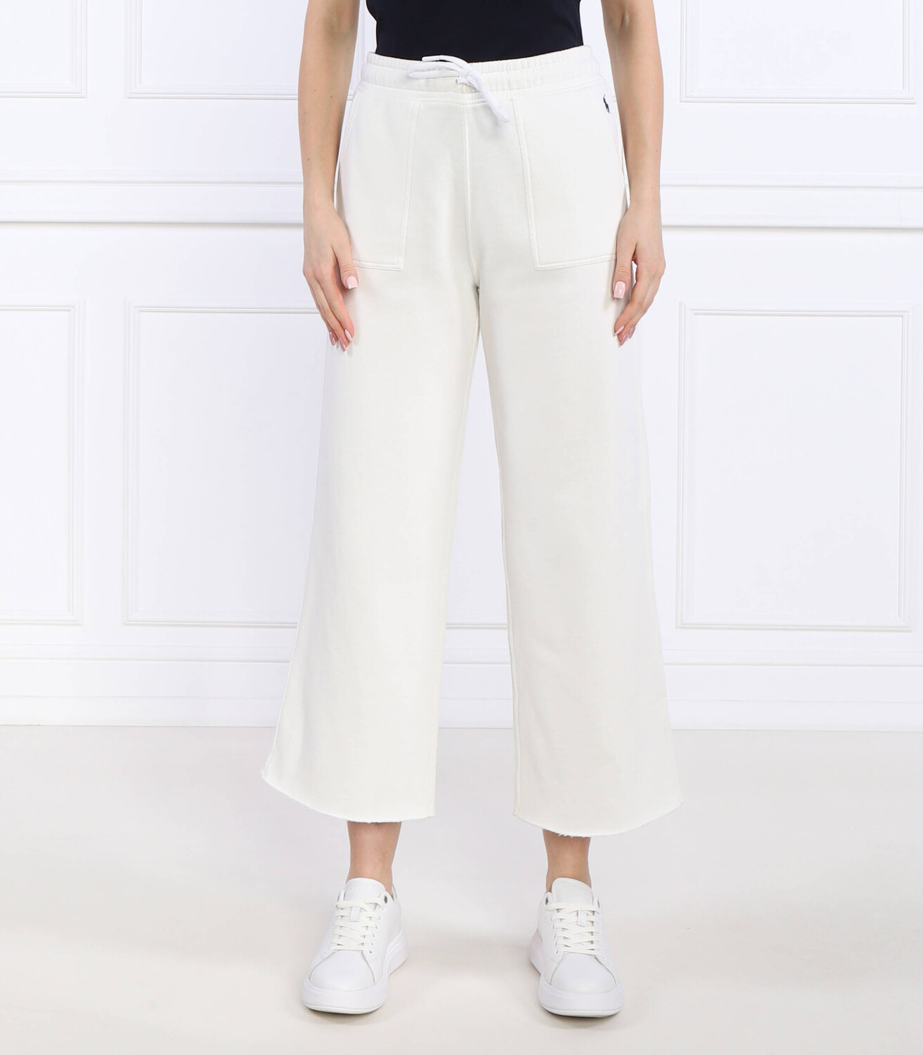 

Спортивные брюки POLO RALPH LAUREN Straight fit, белый