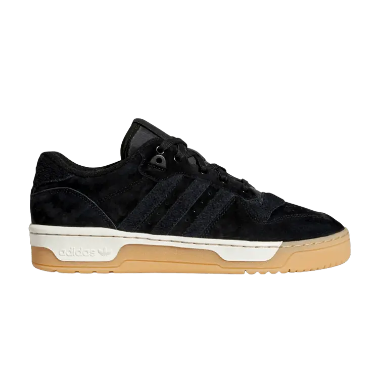 

Кроссовки adidas Rivalry Low 'Black Gum', черный