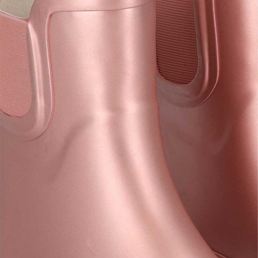XQ FOOTWEAR Женские сапоги Chelsea Wellington – металлик – 100% резина – фестивальные сапоги — фото 3