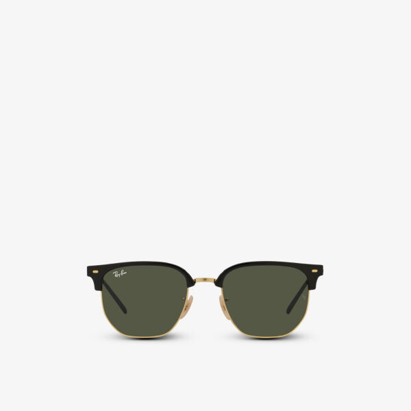 

RB4416 Новые солнцезащитные очки Clubmaster с пропионатом Ray-Ban, черный