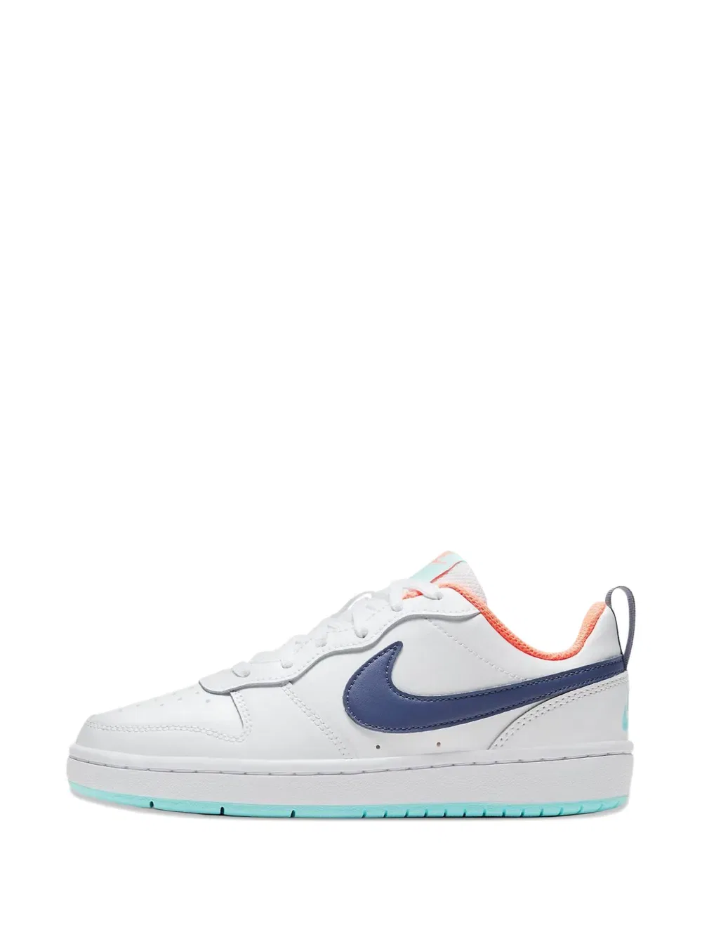 Низкие кроссовки Court Nike Kids, белый