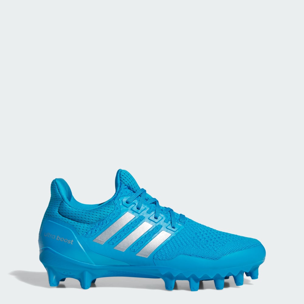 

Бутсы Adidas Ultraboost Football Cleats, цвет Solar Blue/Silver Metallic/Solar Blue