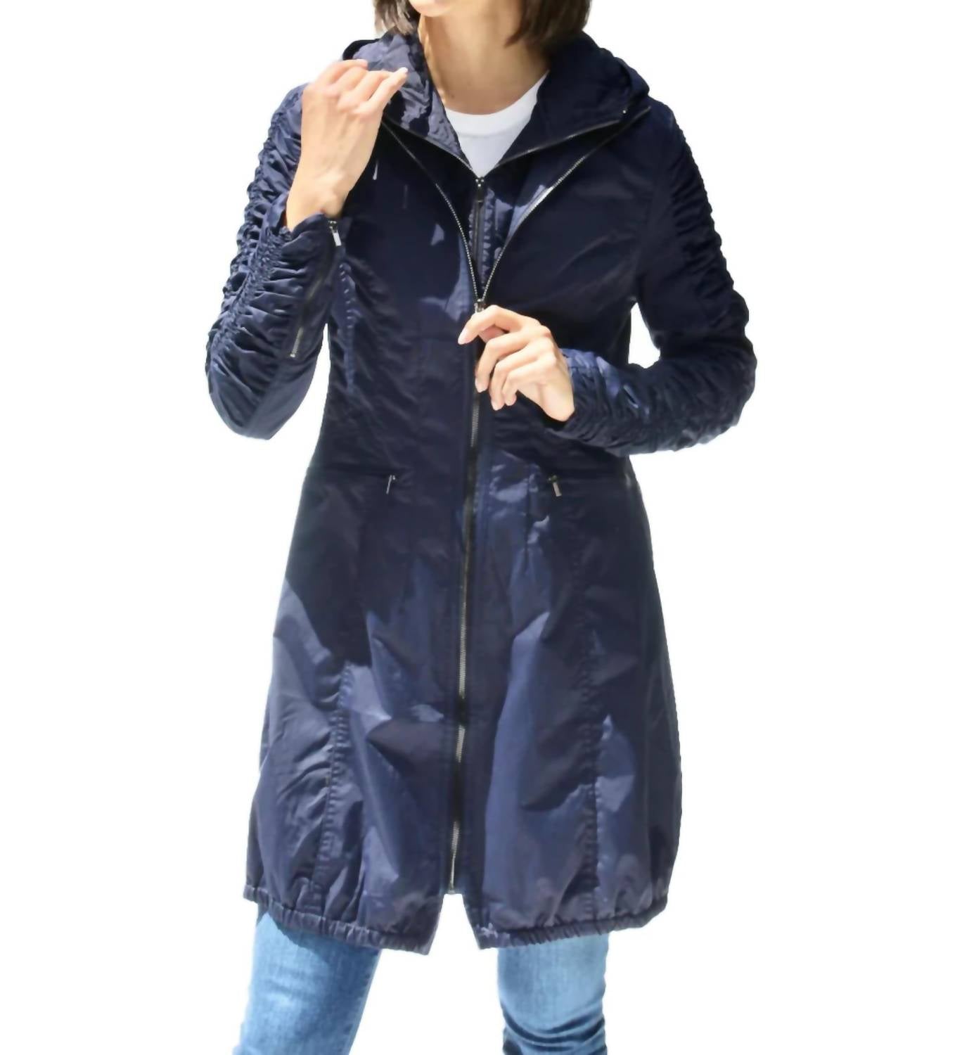 

Куртка-жилет Ula Quilted Vest темно-синего цвета Ciao-Milano