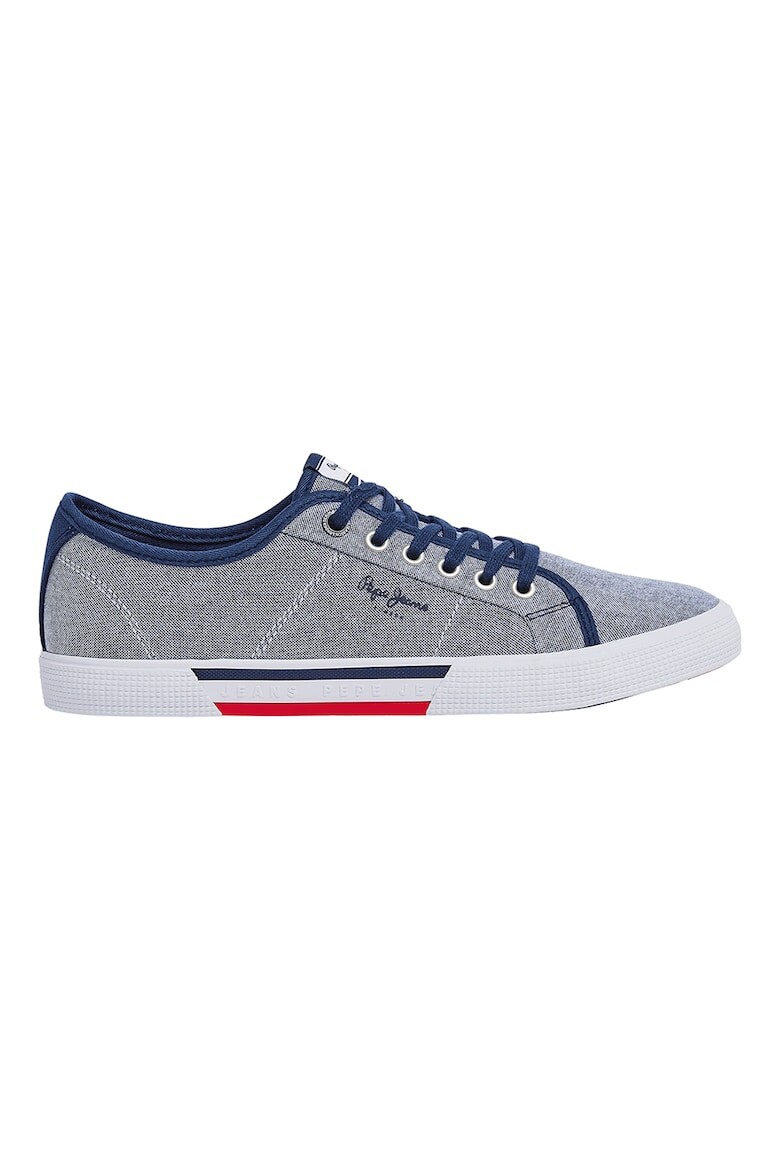 

Двухцветные кроссовки Pepe Jeans London, синий
