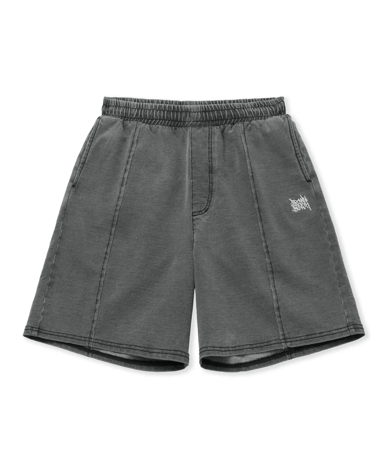 Детские джинсовые шорты Tag Jersey чёрные от Brownbreath Kids — фото 2