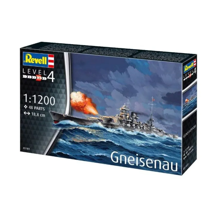 

Гнейзенау, Model Kits (1:1200) (Revell)