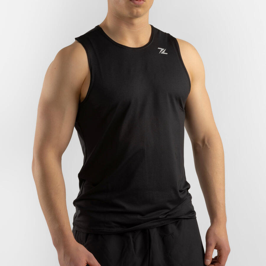 

Мужская спортивная майка ZEUZ Sport Tank Top - Спортивная одежда - Фитнес - Черный - Размер M
