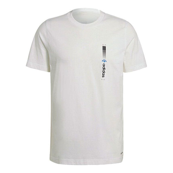

Футболка originals symbol tee casual sports breathable short sleeve white Adidas, белый