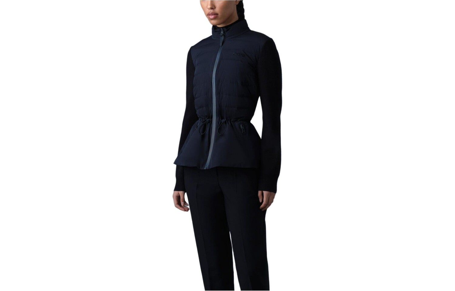 

Пуховик женский черный Mackage