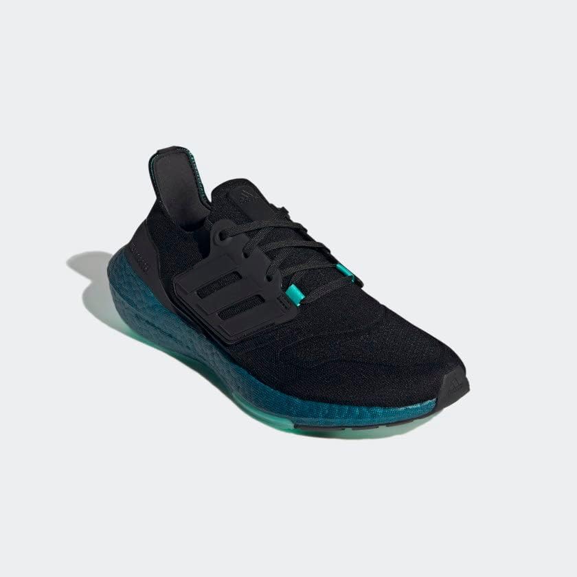 Мужские кроссовки Adidas Ultraboost 22 Heat.rdy для бега, черный/мятный — фото 4