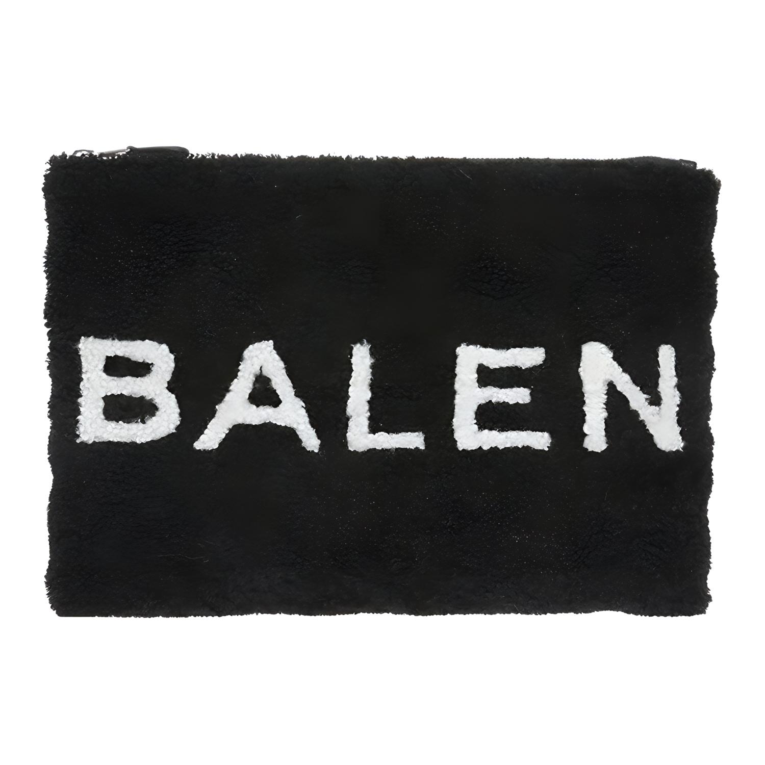 

Balenciaga Шерстяная клатч сумка женская черная