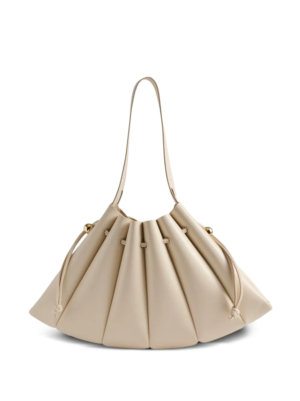 

Сумка на плечо Calipso Bottalato с завязкой Themoire, бежевый