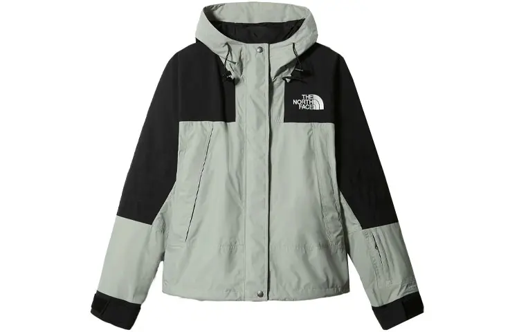 

THE NORTH FACE Ветровка женская серо-зеленые, Зеленый, THE NORTH FACE Ветровка женская серо-зеленые
