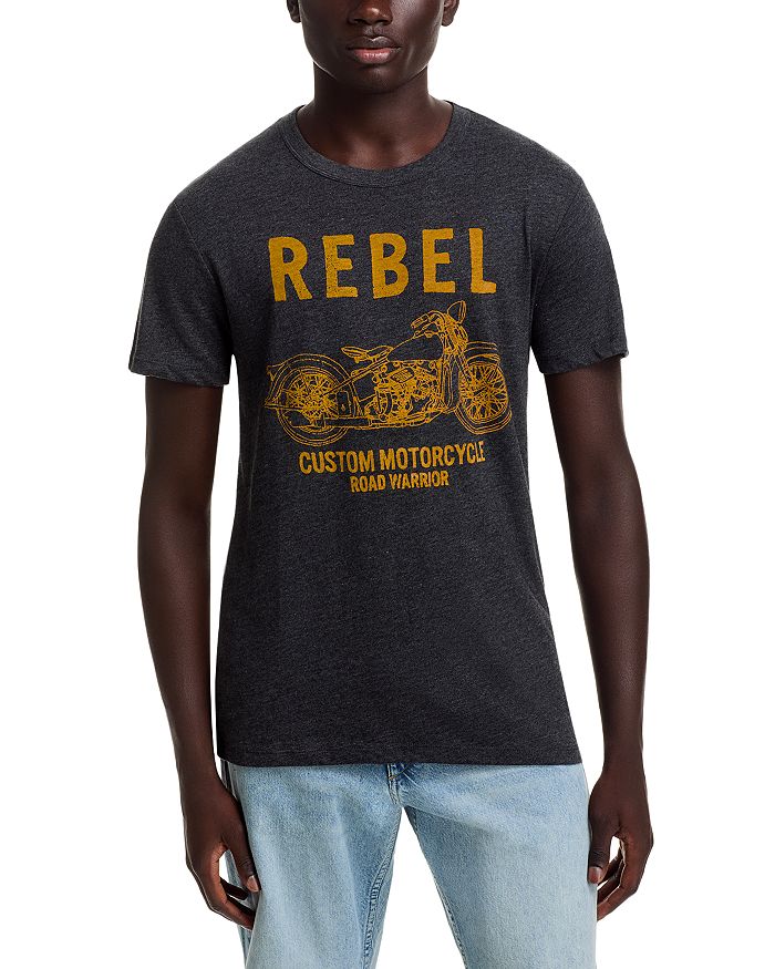 

Футболка с коротким рукавом и круглым вырезом Rebel Motorcycle CHASER, черный