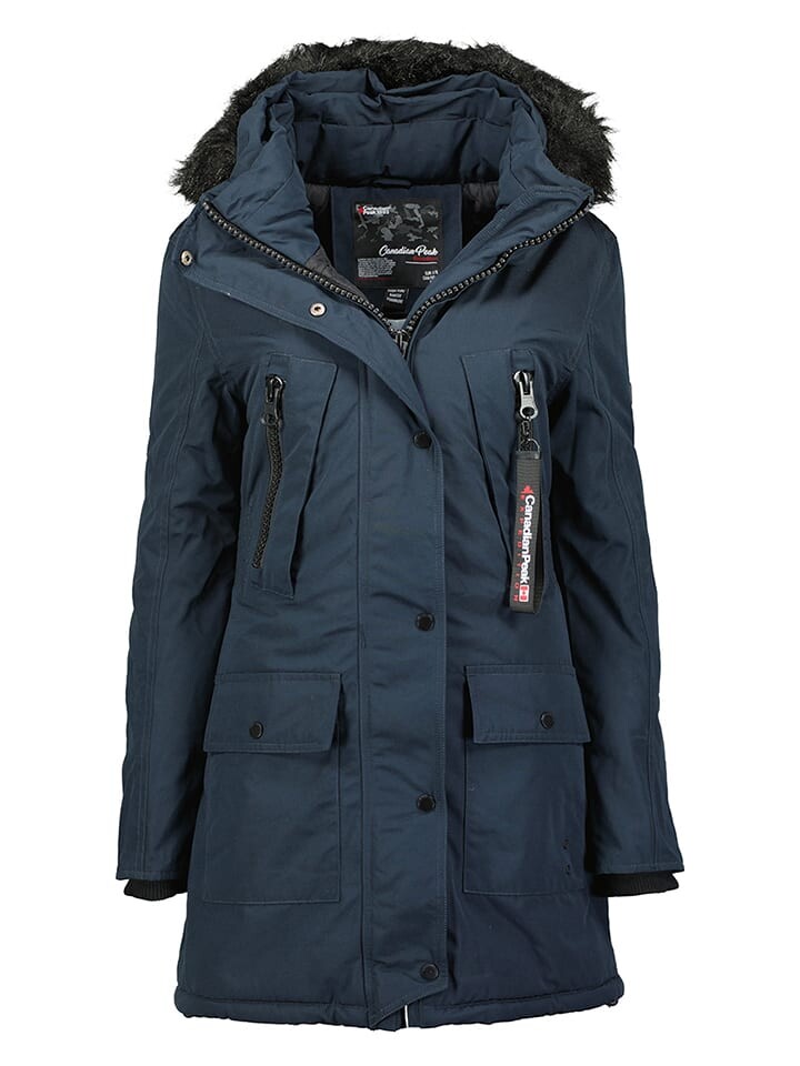 

Пуховик Canadian Peak Wintermantel Corteak, темно-синий