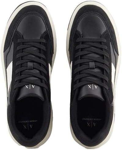 Мужские кроссовки Armani Exchange London, белый/черный — фото 4