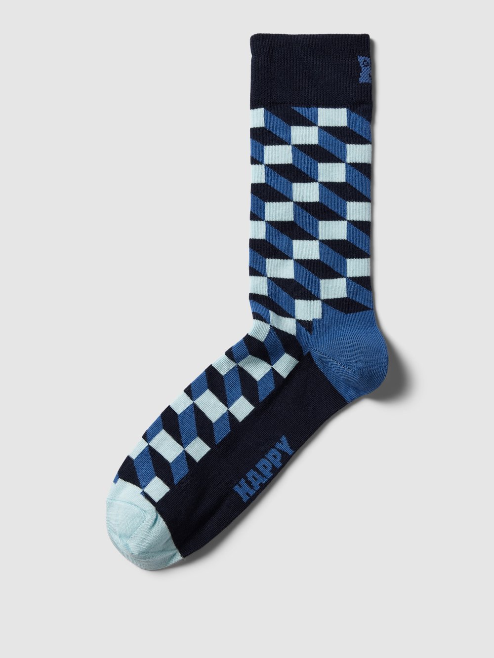

Носки с узором по всей поверхности, модель «FILLED OPTIC» Happy Socks, синий