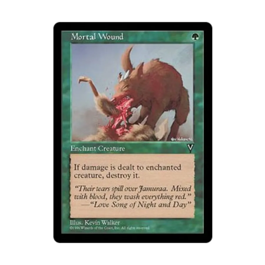 

CCG Смертельная рана (клавиша С), MTG - Visions