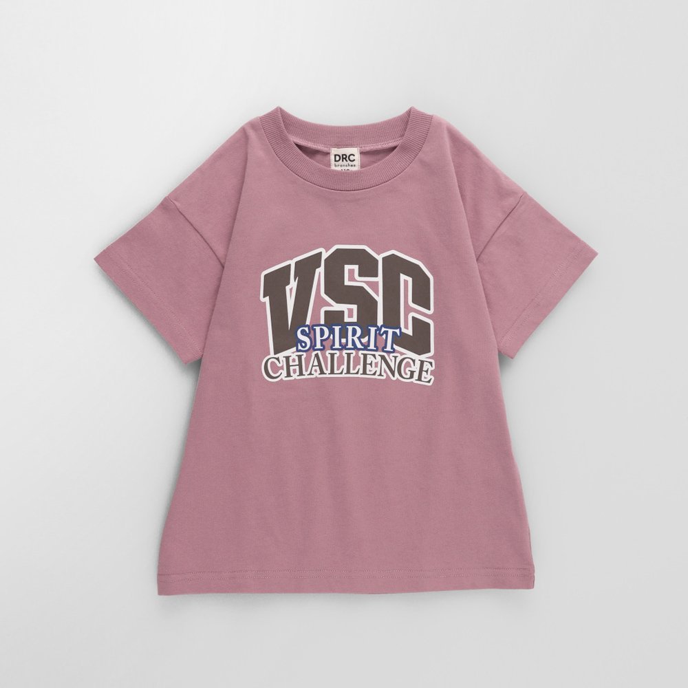 Футболка с коротким рукавом с разнообразными графическими принтами Branshes, 37: Rose Pink_Logo — фото 2
