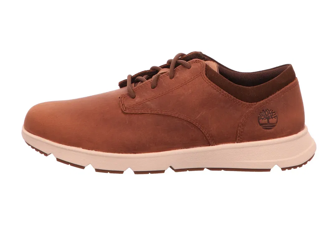 Кроссовки шнурованные, Timberland, коричневый — фото 3
