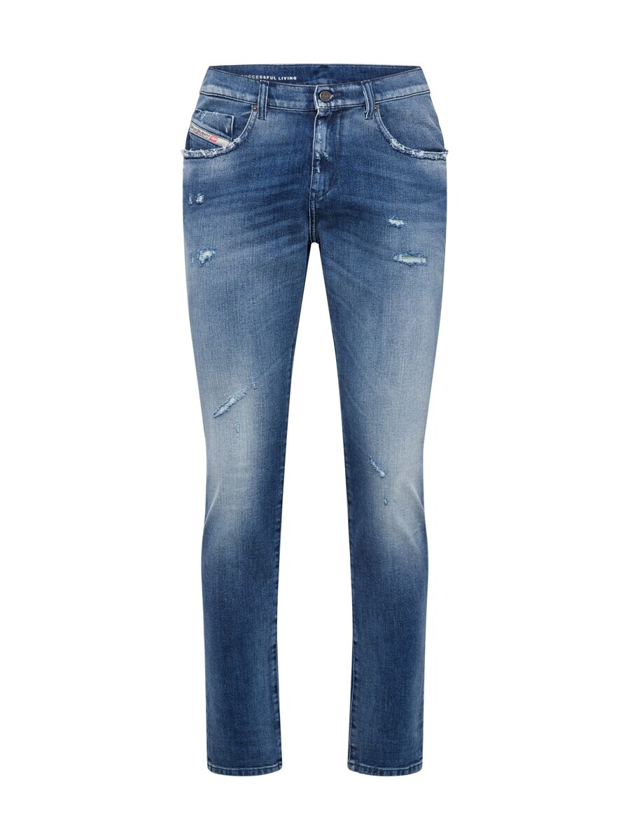 

Джинсы DIESEL Regular Jeans 2019 D-STRUKT, синий деним