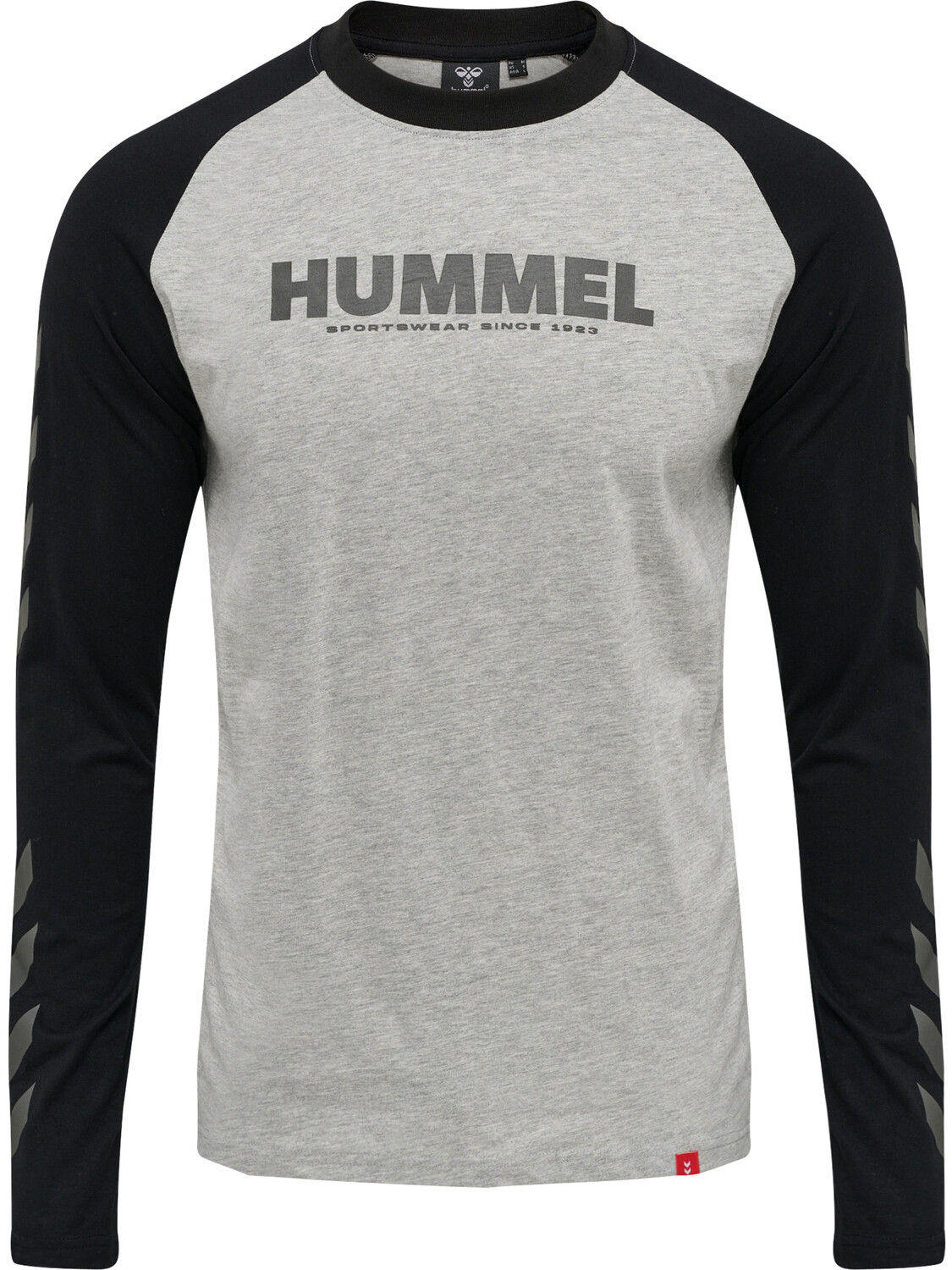 

Футболка Hummel L/S Hmllegacy Blocked L/S, серый меланж