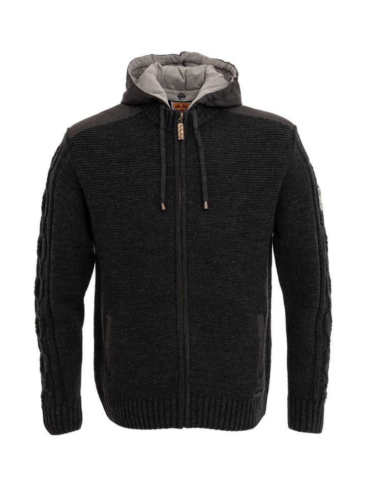 

MADDOX Кардиган Брунек антрацитового цвета