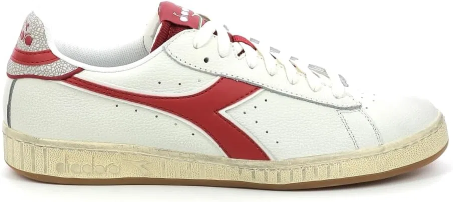 Кроссовки Diadora Snekers Lifestyle Sportswear Magic Basketball Low Icona Unisex, Red White