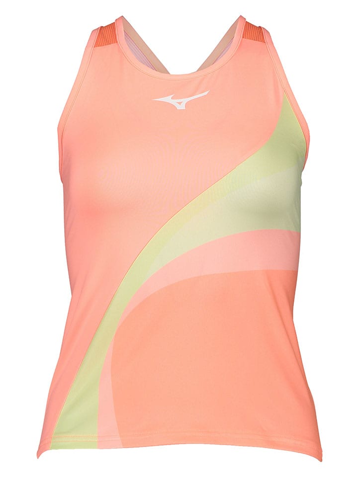 

Mizuno Функциональная футболка оранжевого, желтого и розового цвета, Желтый, Mizuno Функциональная футболка оранжевого, желтого и розового цвета