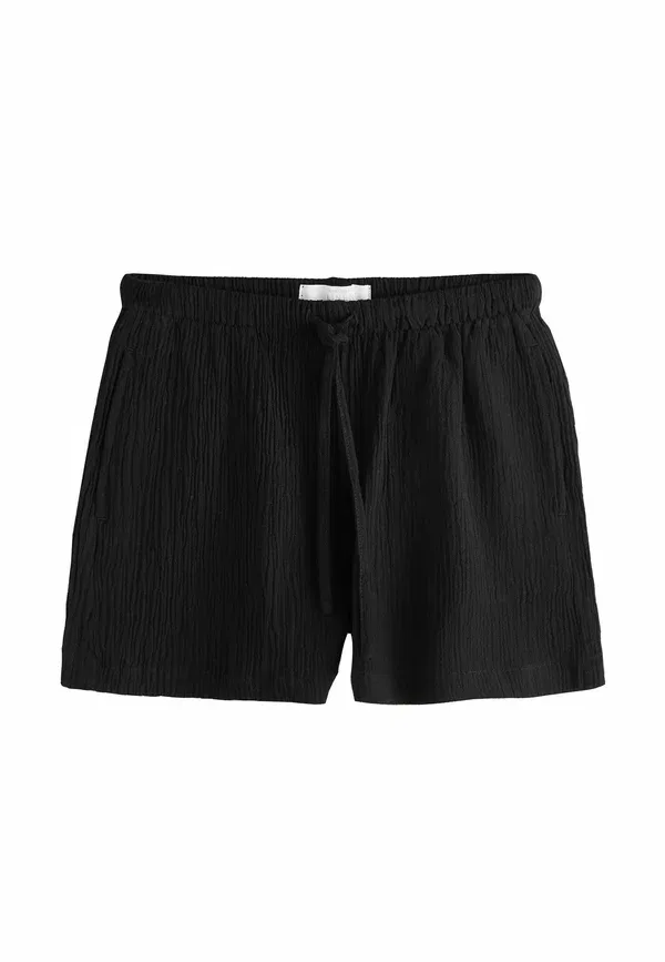 Шорты Petite fit textured shorts Next, черный — фото 2